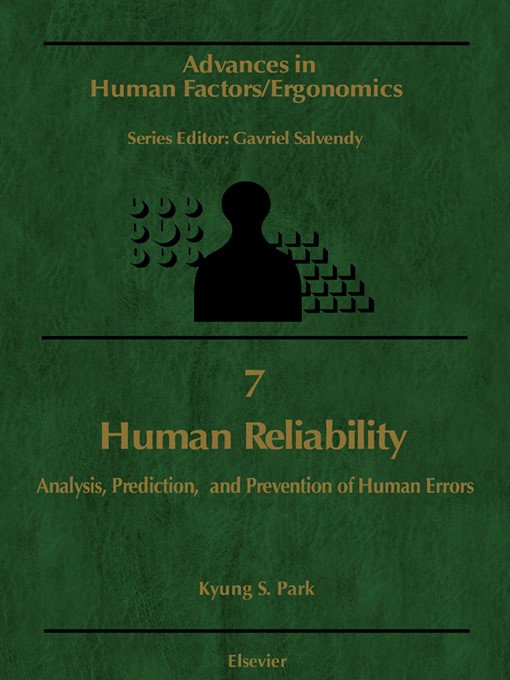 Title details for Human Reliability by K.S. Park - Available